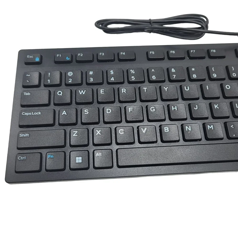Dell Multimedia Keyboard-KB216 US International QWERTY Black New In Box